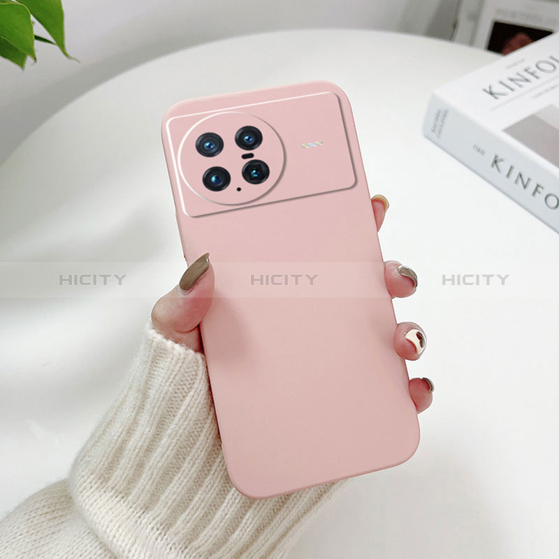 Funda Dura Plastico Rigida Carcasa Mate YK2 para Vivo X Note Rosa