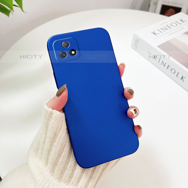 Funda Dura Plastico Rigida Carcasa Mate YK2 para Vivo Y52s 5G Azul