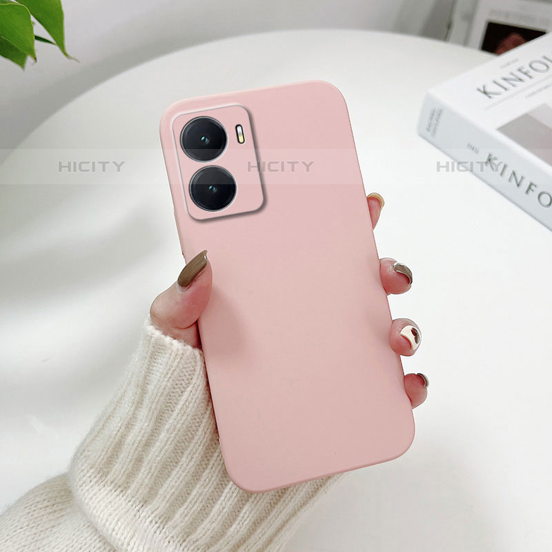 Funda Dura Plastico Rigida Carcasa Mate YK2 para Vivo Y55s (2021) Rosa