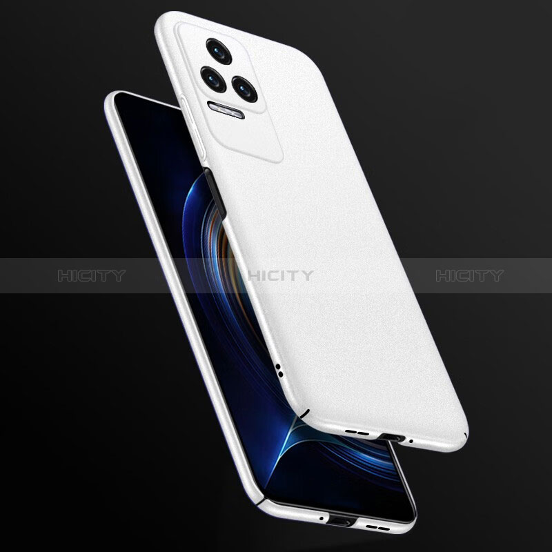 Funda Dura Plastico Rigida Carcasa Mate YK2 para Xiaomi Redmi K50 5G Blanco