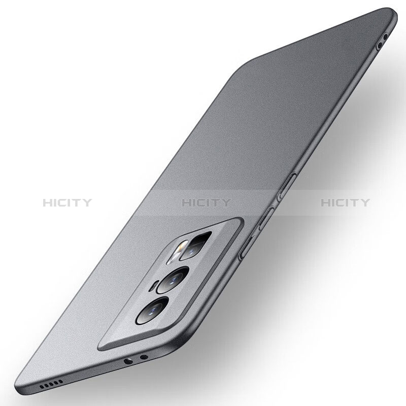 Funda Dura Plastico Rigida Carcasa Mate YK2 para Xiaomi Redmi K60 5G Gris