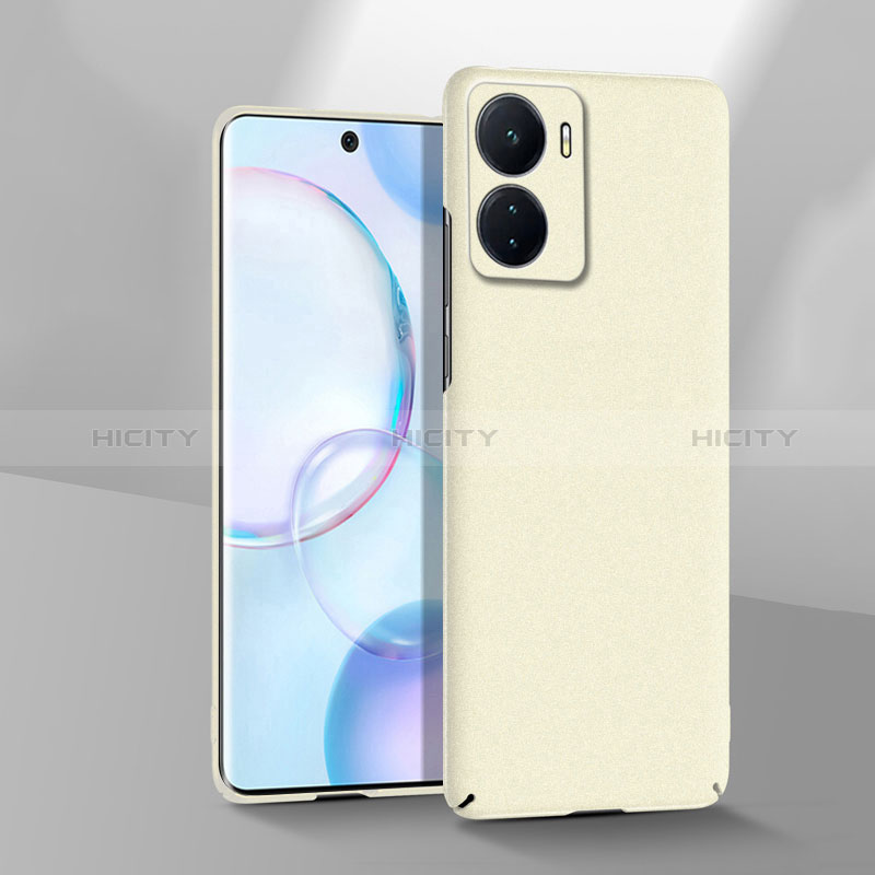 Funda Dura Plastico Rigida Carcasa Mate YK3 para Oppo A56S 5G Blanco