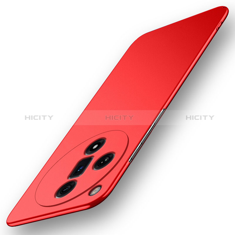 Funda Dura Plastico Rigida Carcasa Mate YK3 para Oppo Find X7 5G Rojo