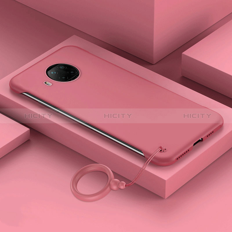 Funda Dura Plastico Rigida Carcasa Mate YK4 para Xiaomi Mi 10i 5G Rojo