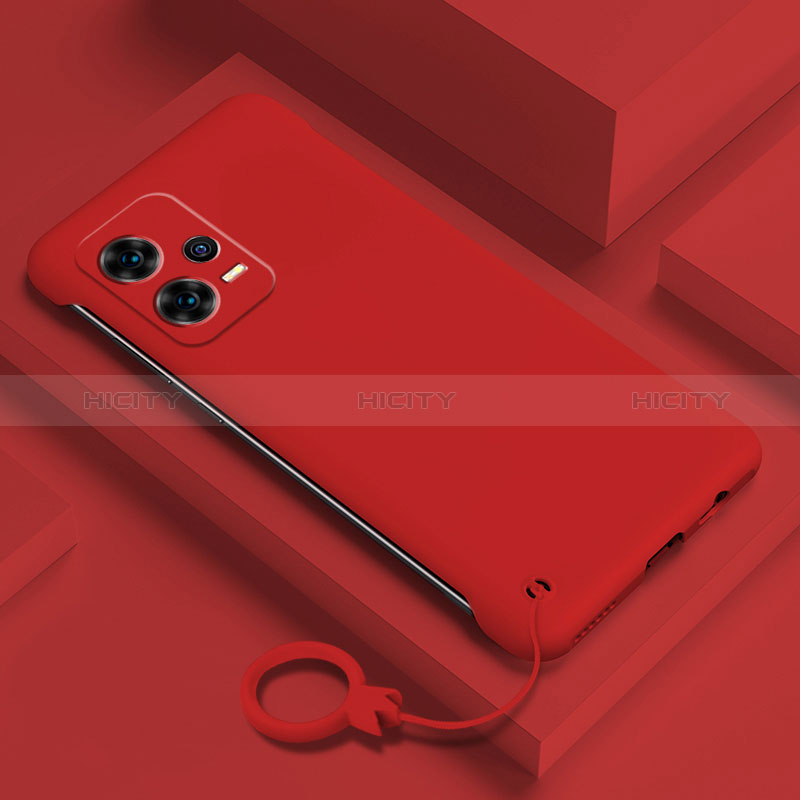 Funda Dura Plastico Rigida Carcasa Mate YK4 para Xiaomi Redmi Note 12 5G Rojo