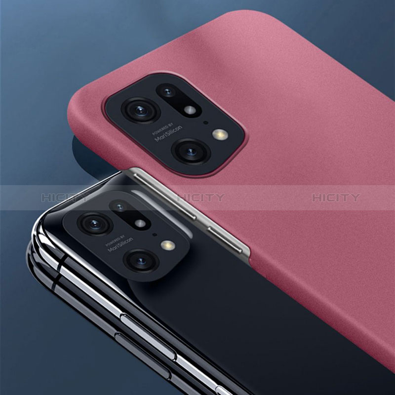 Funda Dura Plastico Rigida Carcasa Mate YK5 para Oppo Find X5 5G