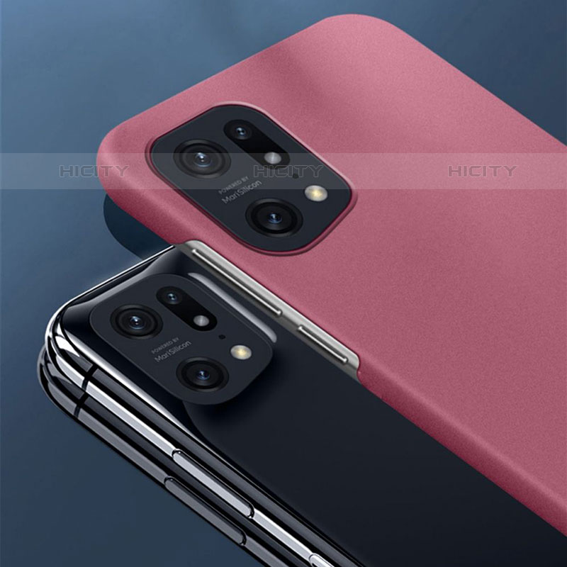 Funda Dura Plastico Rigida Carcasa Mate YK5 para Oppo Find X5 Pro 5G