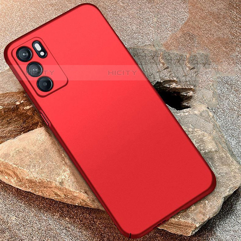 Funda Dura Plastico Rigida Carcasa Mate YK5 para Oppo Reno6 Pro 5G India