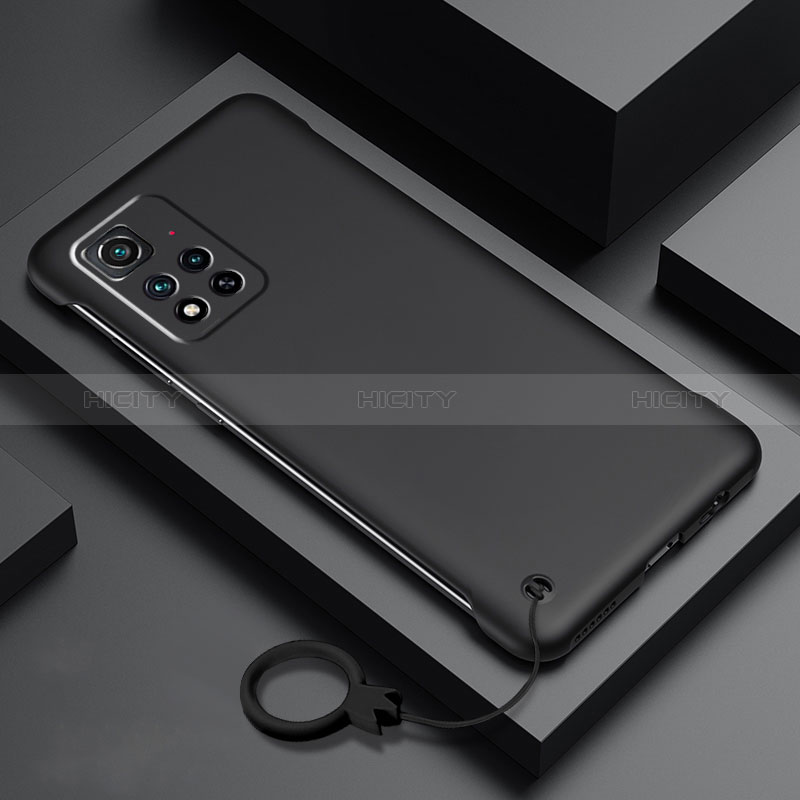 Funda Dura Plastico Rigida Carcasa Mate YK5 para Xiaomi Mi 11i 5G (2022) Negro