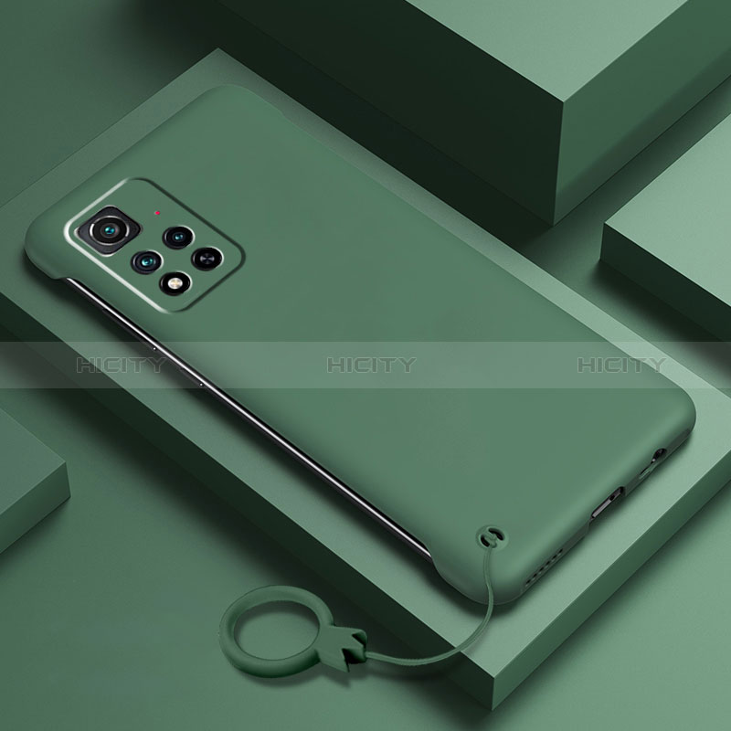 Funda Dura Plastico Rigida Carcasa Mate YK5 para Xiaomi Poco X4 NFC Verde