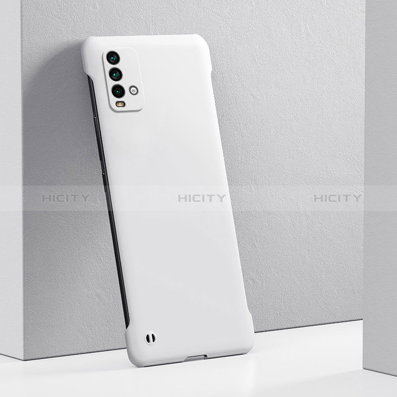 Funda Dura Plastico Rigida Carcasa Mate YK5 para Xiaomi Redmi 9 Power Blanco