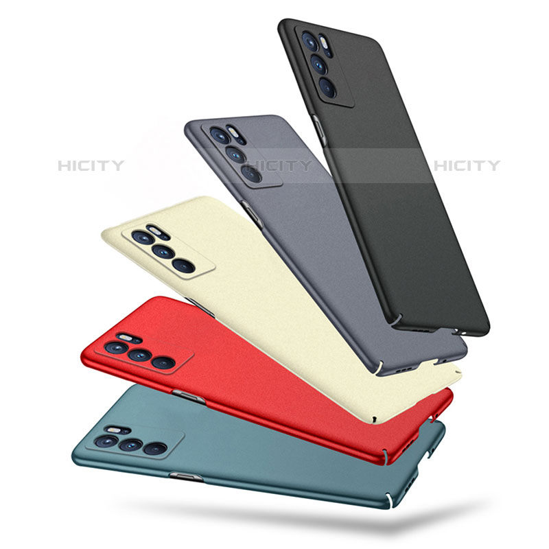 Funda Dura Plastico Rigida Carcasa Mate YK8 para Oppo Reno6 5G