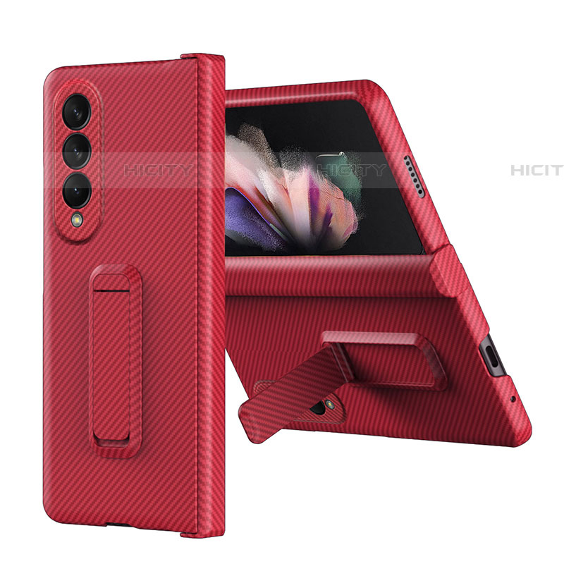 Funda Dura Plastico Rigida Carcasa Mate ZL1 para Samsung Galaxy Z Fold4 5G Rojo