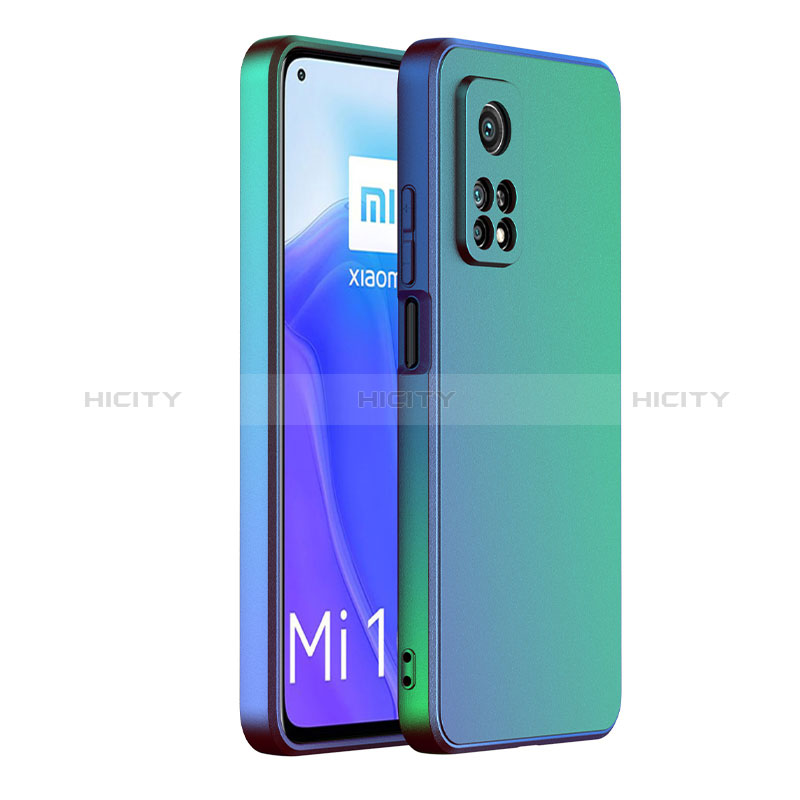 Funda Dura Plastico Rigida Carcasa Mate ZL1 para Xiaomi Mi 10T 5G Azul