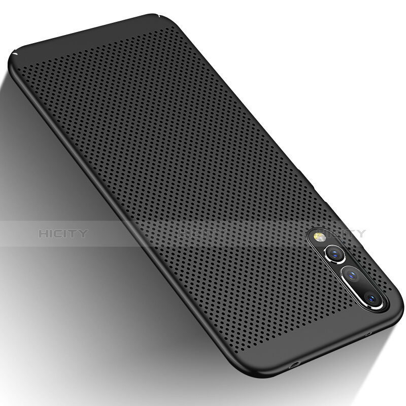 Funda Dura Plastico Rigida Carcasa Perforada para Huawei P20 Pro