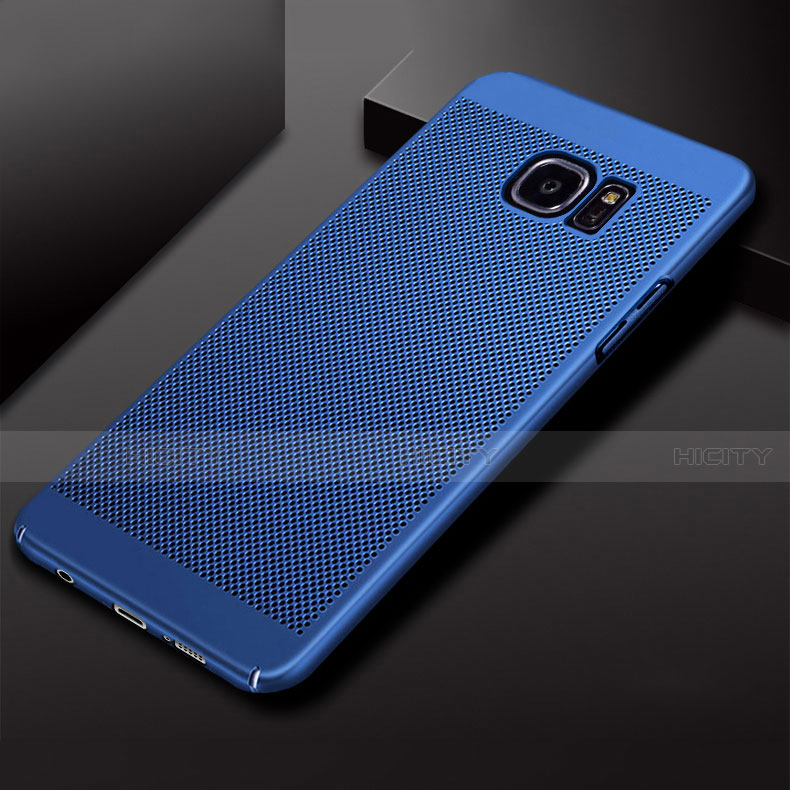 Funda Dura Plastico Rigida Carcasa Perforada para Samsung Galaxy S7 Edge G935F