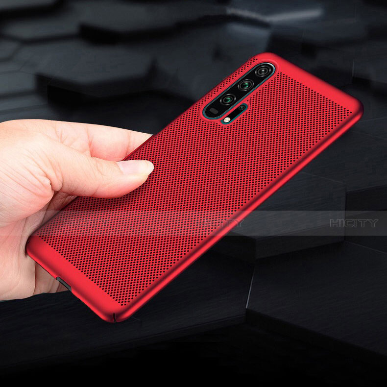 Funda Dura Plastico Rigida Carcasa Perforada W01 para Huawei Honor 20 Pro