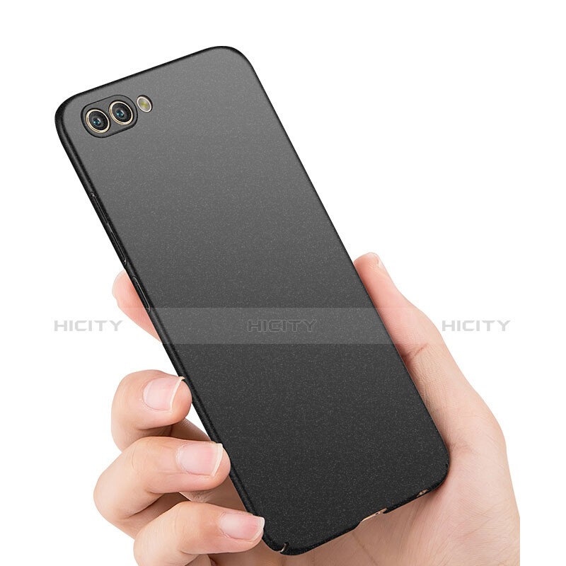 Funda Dura Plastico Rigida Fino Arenisca para Huawei Honor V10 Negro