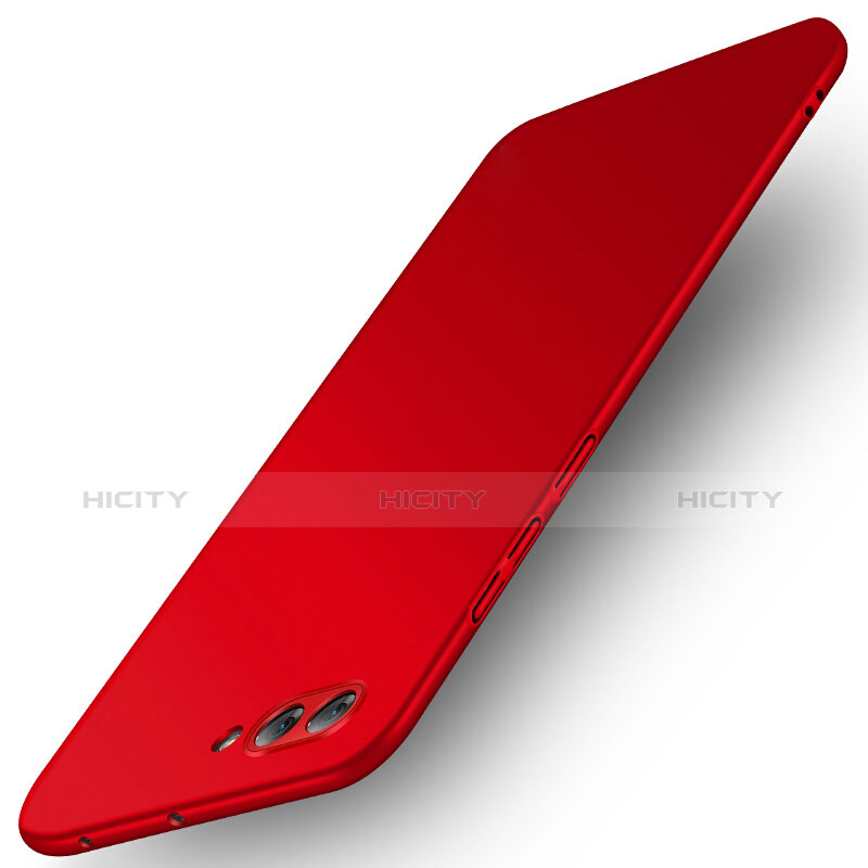 Funda Dura Plastico Rigida Fino Arenisca para Huawei Honor V10 Rojo