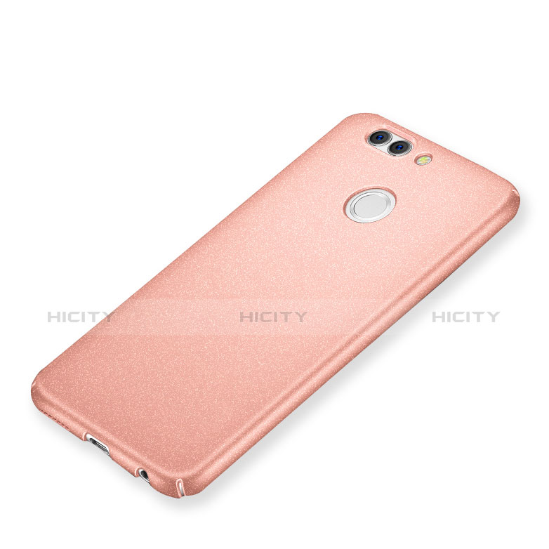 Funda Dura Plastico Rigida Fino Arenisca para Huawei Nova 2 Oro Rosa