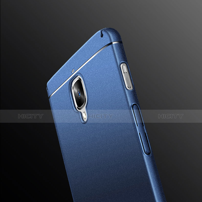 Funda Dura Plastico Rigida Fino Arenisca para OnePlus 3T Azul