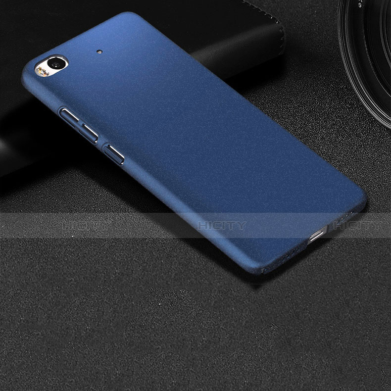 Funda Dura Plastico Rigida Fino Arenisca para Xiaomi Mi 5S 4G Azul