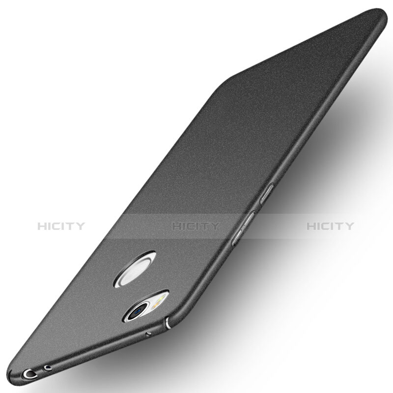 Funda Dura Plastico Rigida Fino Arenisca Q01 para Xiaomi Mi 4S Negro