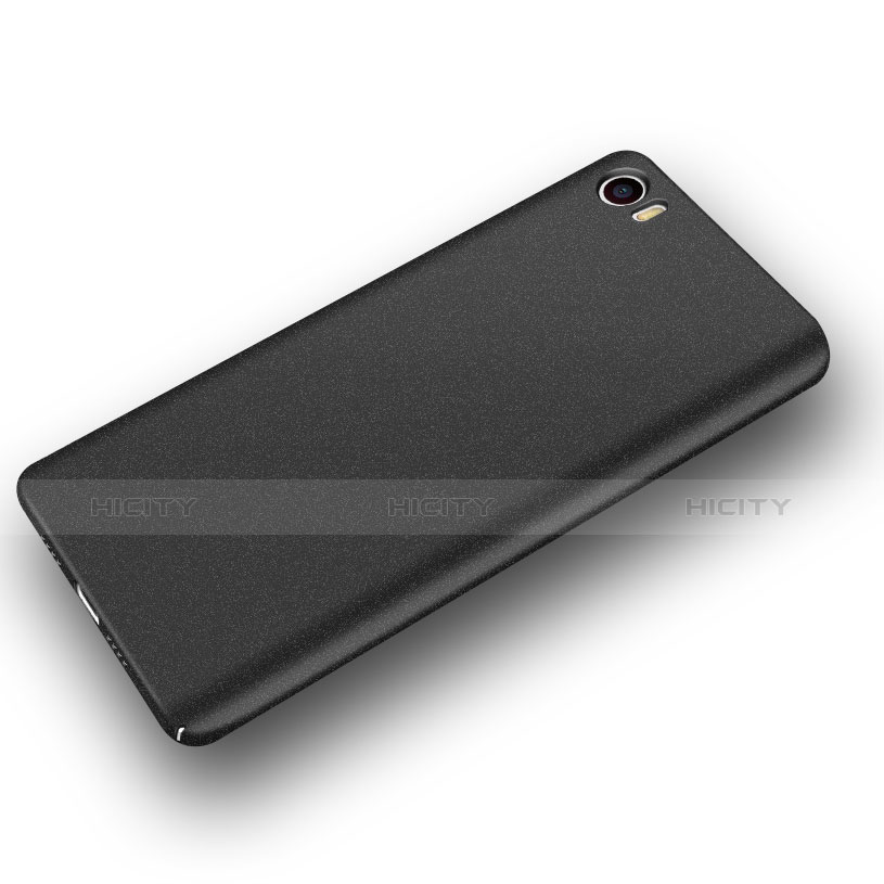 Funda Dura Plastico Rigida Fino Arenisca Q03 para Xiaomi Mi 5 Negro