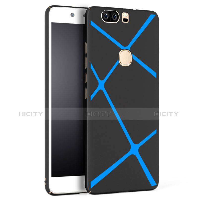 Funda Dura Plastico Rigida Line para Huawei Honor V8 Negro