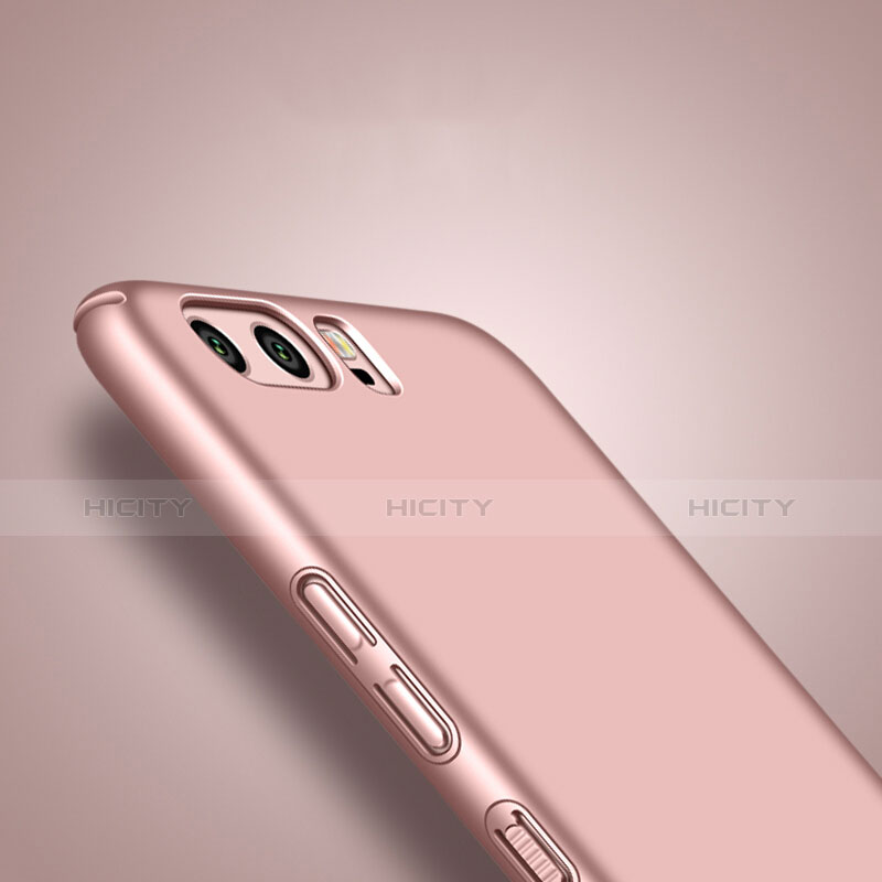 Funda Dura Plastico Rigida Mate con Anillo de dedo Soporte para Huawei P10 Rosa