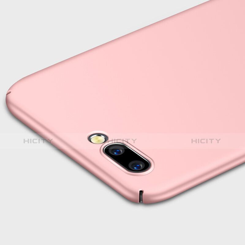 Funda Dura Plastico Rigida Mate con Anillo de dedo Soporte para OnePlus 5 Oro Rosa