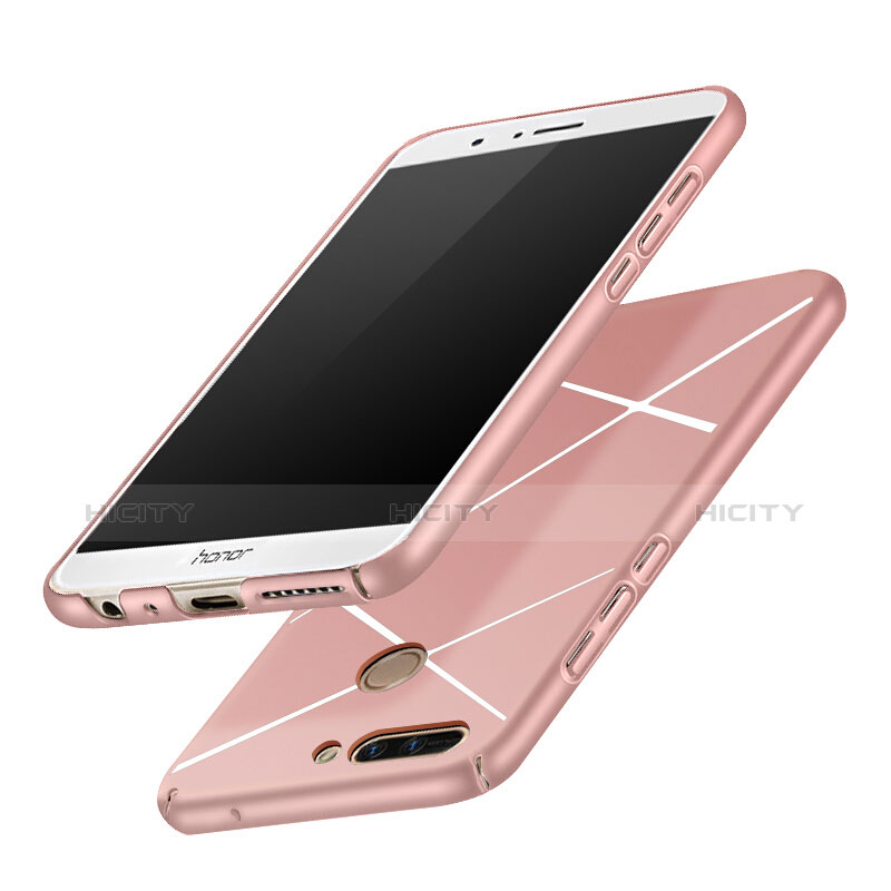 Funda Dura Plastico Rigida Mate Line para Huawei Honor V9 Oro Rosa