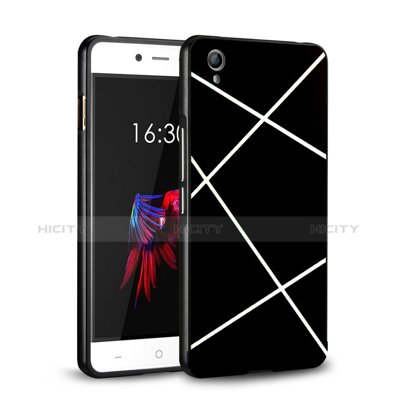 Funda Dura Plastico Rigida Mate Line para OnePlus X Negro