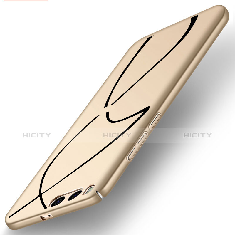 Funda Dura Plastico Rigida Mate Line para Xiaomi Mi 6 Oro