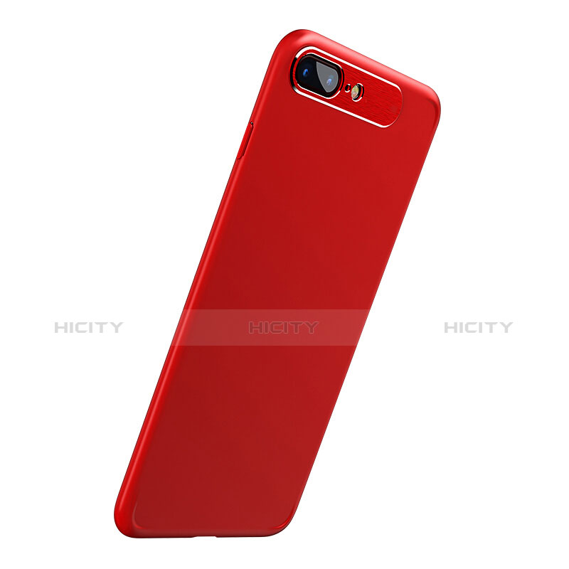 Funda Dura Plastico Rigida Mate M01 para Apple iPhone 7 Plus Rojo