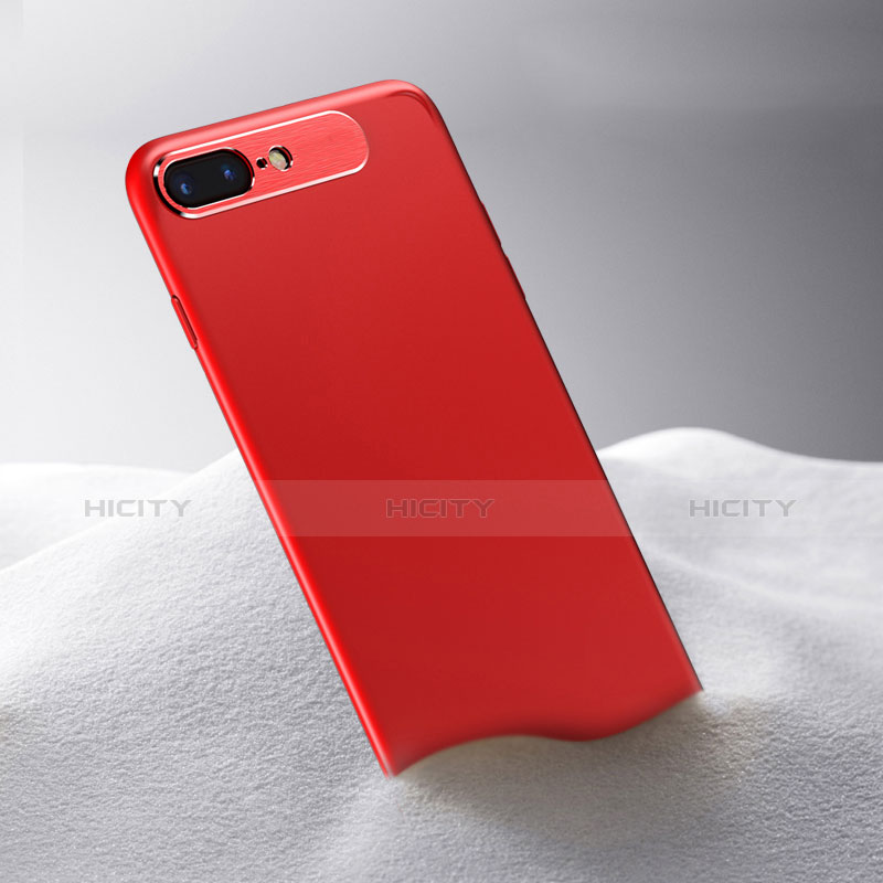 Funda Dura Plastico Rigida Mate M01 para Apple iPhone 7 Plus Rojo