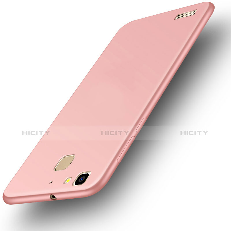 Funda Dura Plastico Rigida Mate M01 para Huawei Enjoy 5S Oro Rosa