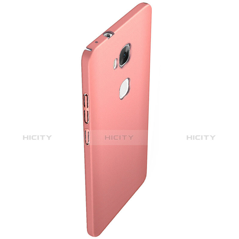 Funda Dura Plastico Rigida Mate M01 para Huawei GR5 Oro Rosa