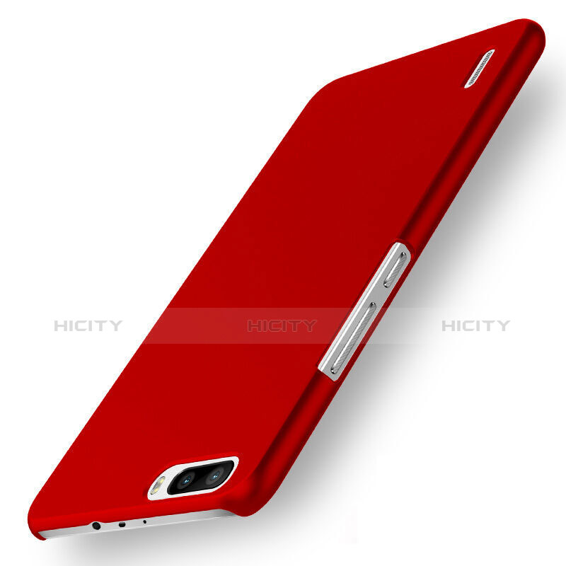 Funda Dura Plastico Rigida Mate M01 para Huawei Honor 6 Plus Rojo