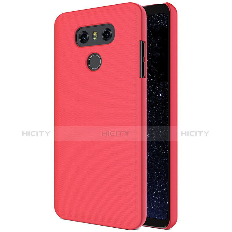 Funda Dura Plastico Rigida Mate M01 para LG G6 Rojo