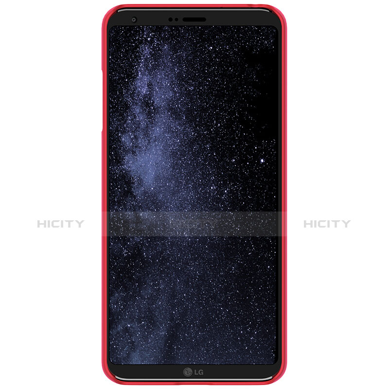 Funda Dura Plastico Rigida Mate M01 para LG G6 Rojo