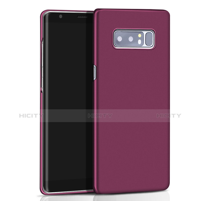 Funda Dura Plastico Rigida Mate M01 para Samsung Galaxy Note 8 Duos N950F Morado