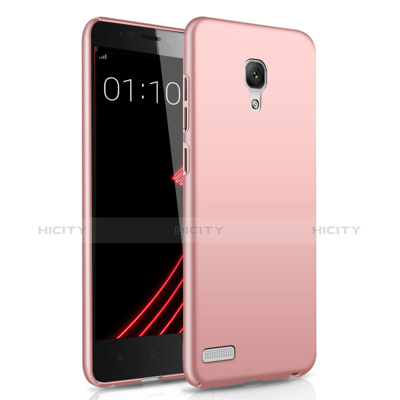 Funda Dura Plastico Rigida Mate M01 para Xiaomi Redmi Note 4G Oro Rosa