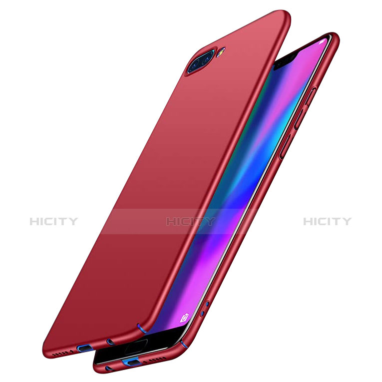 Funda Dura Plastico Rigida Mate M02 para Huawei Honor 10 Rojo