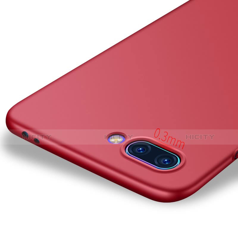 Funda Dura Plastico Rigida Mate M02 para Huawei Honor 10 Rojo