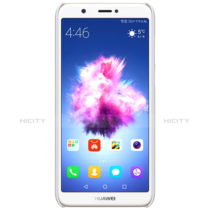 Funda Dura Plastico Rigida Mate M02 para Huawei P Smart Blanco