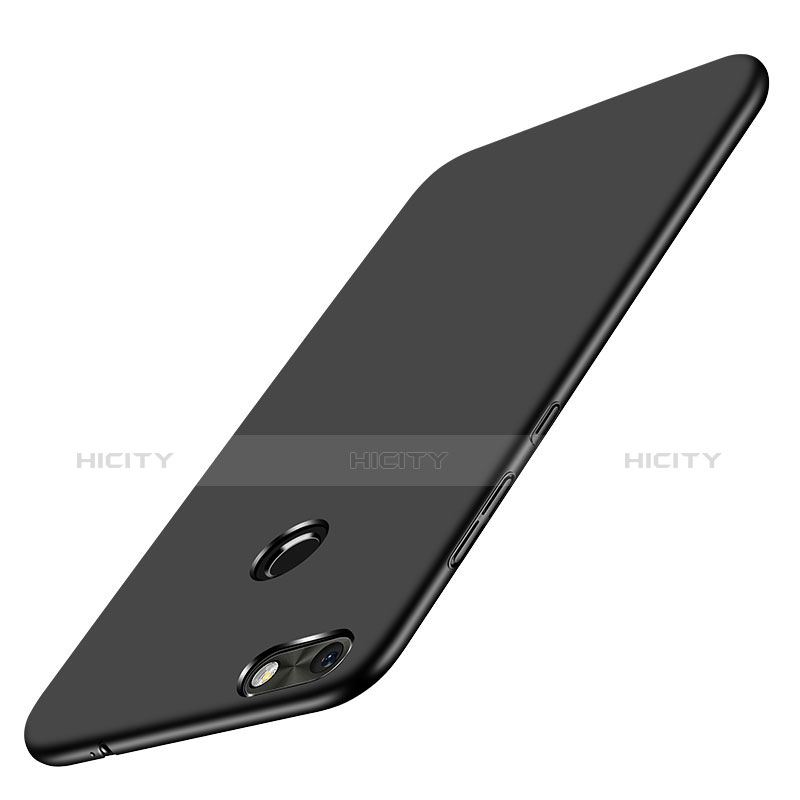 Funda Dura Plastico Rigida Mate M02 para Huawei Y6 Pro (2017) Negro