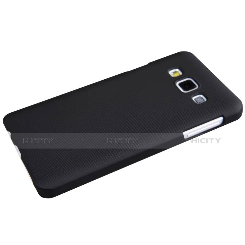 Funda Dura Plastico Rigida Mate M02 para Samsung Galaxy A3 Duos SM-A300F Negro