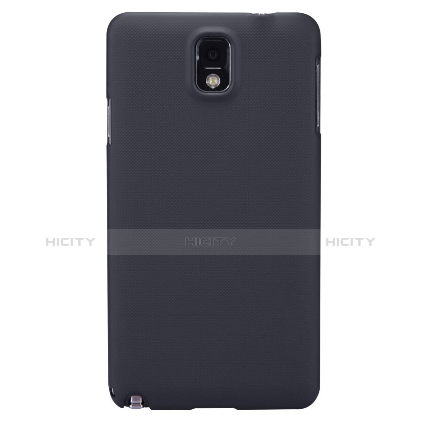 Funda Dura Plastico Rigida Mate M02 para Samsung Galaxy Note 3 N9000 Negro