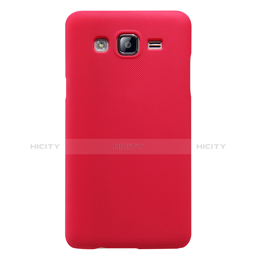 Funda Dura Plastico Rigida Mate M02 para Samsung Galaxy On5 G550FY Rojo